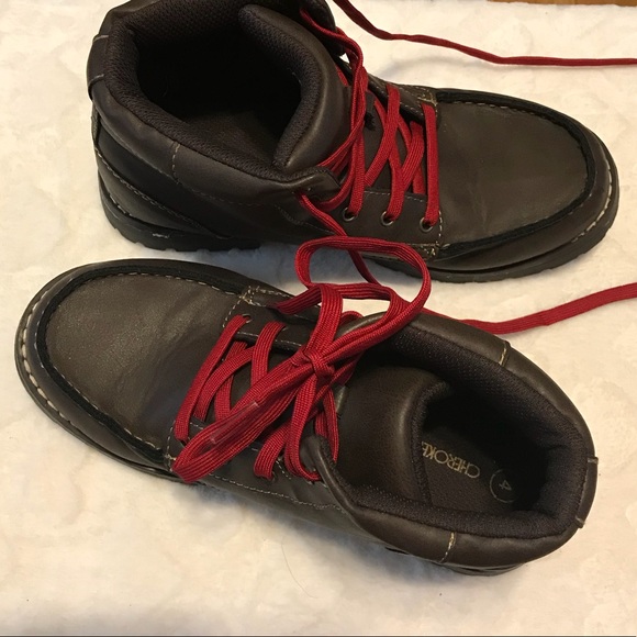 Cherokee Brown Boy’s  Boot  Shoes - Picture 3 of 6